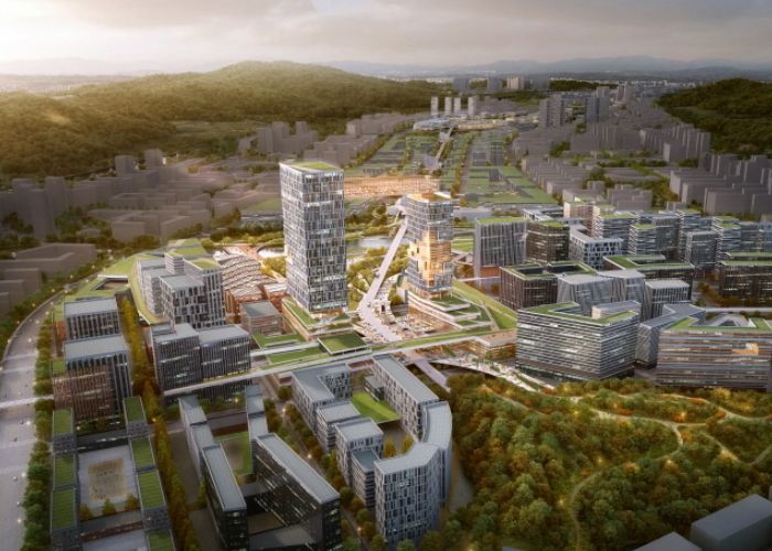 왕숙신도시 특화구역 투시도