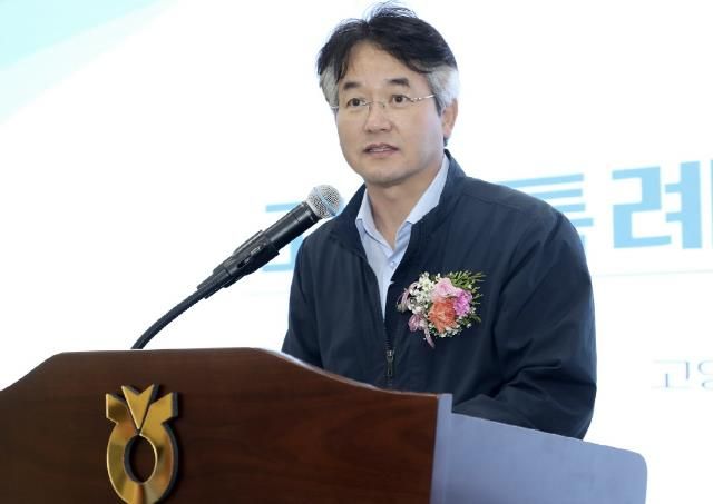 일산농협 로컬푸드판매거점센터 준공식에 참석한 이동환 고양특례시장