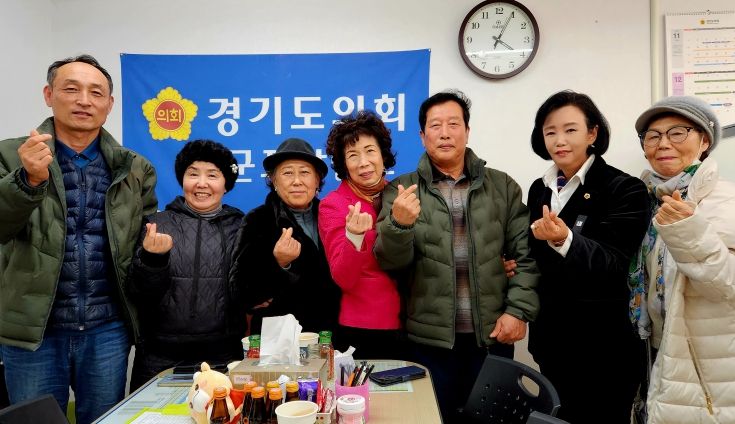 경기도의회 정윤경 부의장, 지난 폭설로 피해받은 농민 모두 지원받을 수 있도록 농민 마음 살필 것