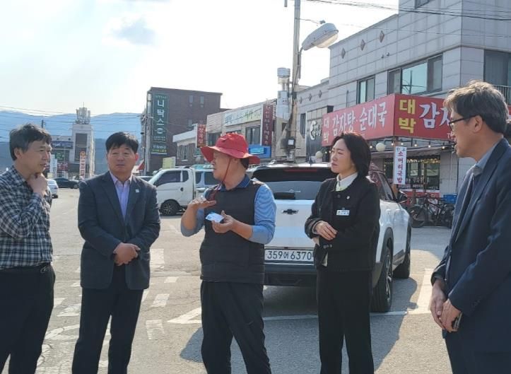 경기도의회 이혜원 의원, 양평대교 인도 정비 및 재가설 관련 현장 간담회 개최