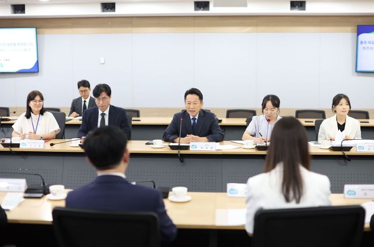 고영인 경제부지사, 25일 중국 랴오닝성 샨이 부성장과 면담