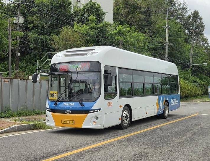 파주시, 085번 마을버스 대형버스로 전면 교체