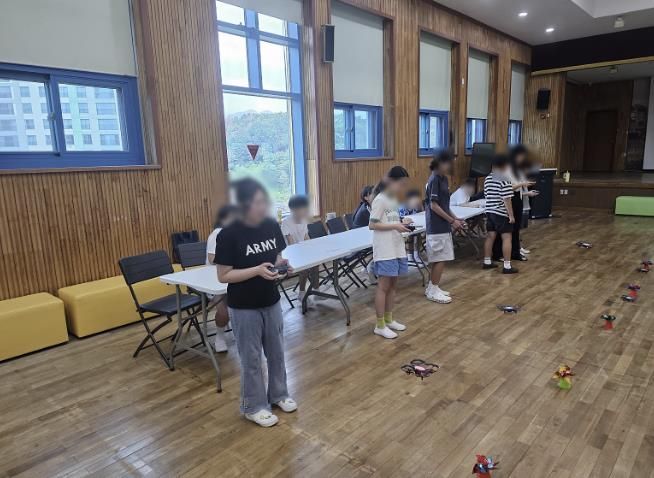 가평교육지원청, '미래를 여는 SW 드론 코딩 교육' 운영