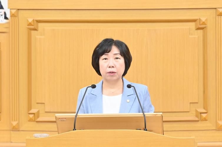 파주시의회 박은주 의원, K리그2 진출 관련, 2차 시정질문ㆍ보충질의 진행