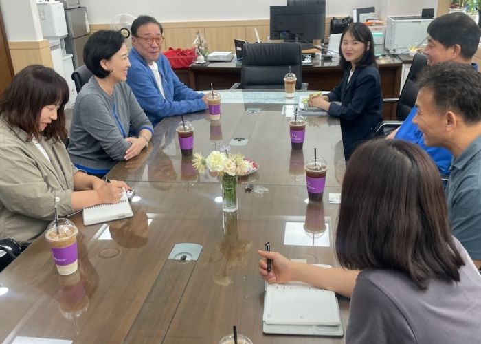 수원시 장안구 영화동, 청소대행업체 간담회 실시