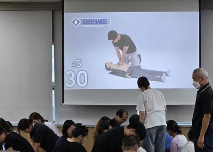 평택시 송탄보건소, 심폐소생술 등 응급처치 교육 319명 수료