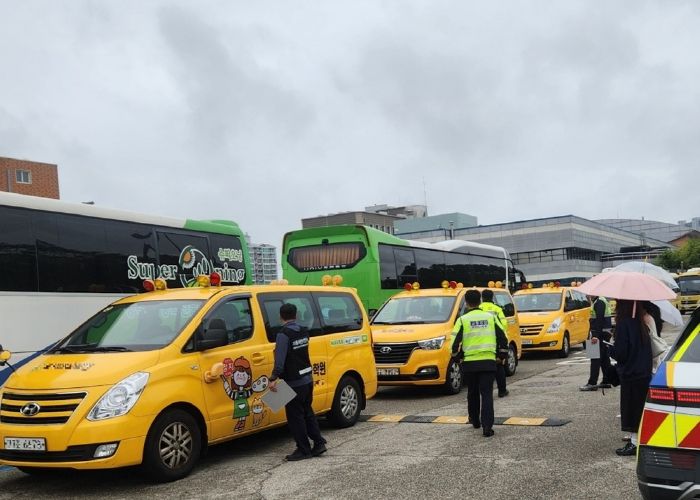 평택시, 2025년 하반기 어린이 통학버스 합동 안전 점검