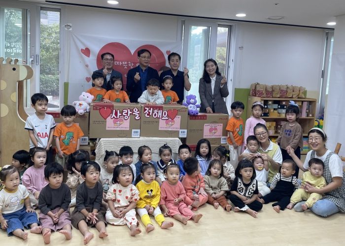 평택 시립 e편한2단지 어린이집, 지역 어르신 위한 따뜻한 나눔 실천