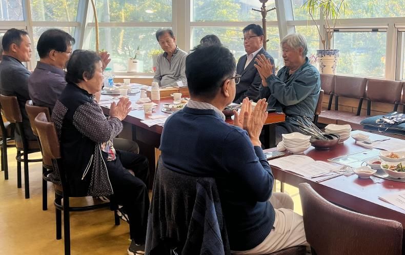 평택시 안중출장소, 서부 5개 읍면 경로당협의회장과 간담회 개최