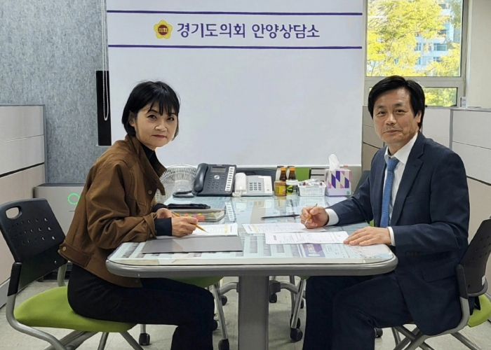 경기도의회 문형근 위원장, “안양천 징검다리 설치 등 지역현안사업 논의”