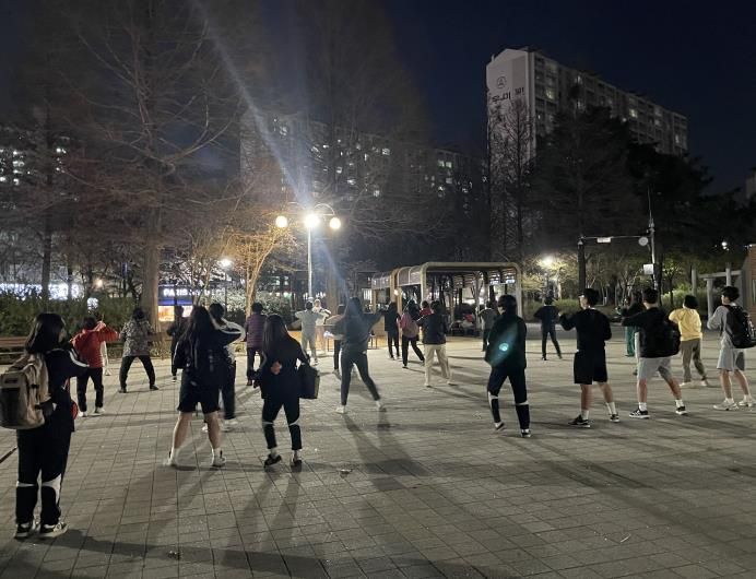 평택시 송탄보건소, 야간건강 체조 교실 운영 성황!