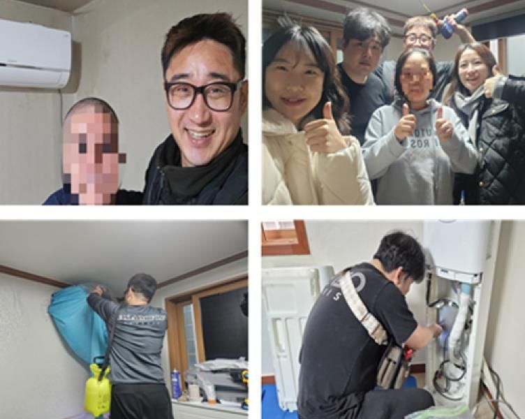 평택북부장애인복지관, '쿨&케어'와 함께 저소득·취약 장애인 27가정 대상 에어컨 청소 지원