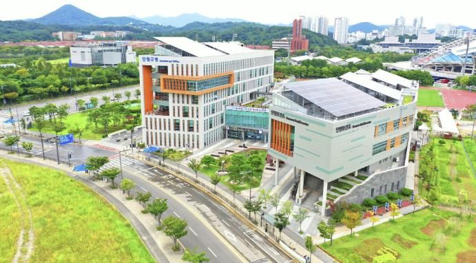 안산시 단원구청 전경