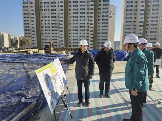 광주시 김충범 부시장, 겨울철 안전사고 예방위한 주요 사업장 현장점검 실시