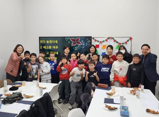 안성시 외국인주민지원센터 고려인 이주배경아동·청소년 한글교실 종강식 개최