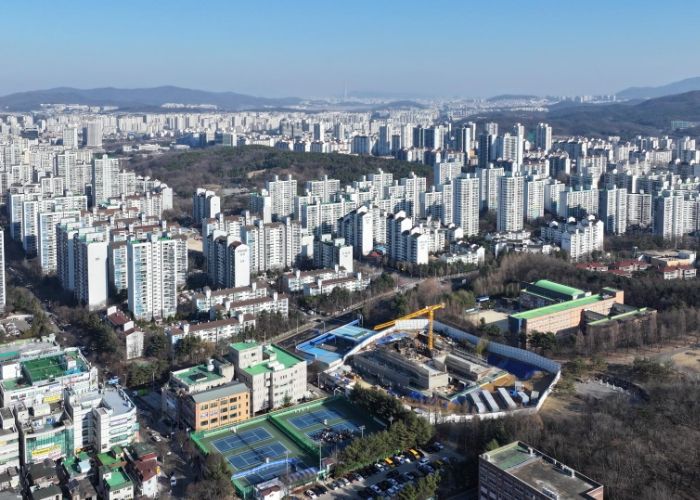 분당 노후계획도시 전경