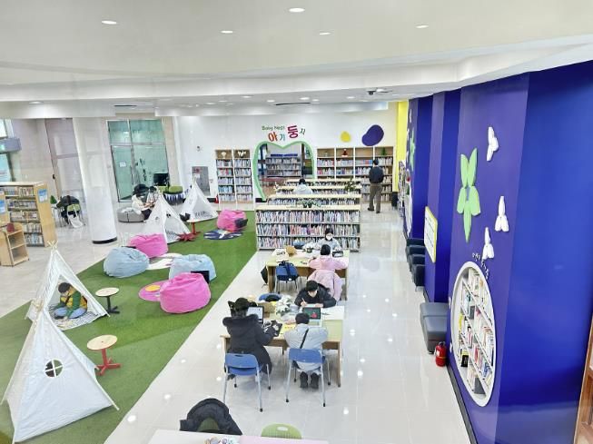 수원시 태장마루도서관 새단장 모습