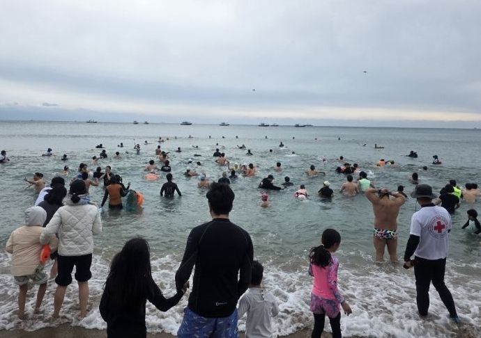 제27회 서귀포 겨울바다 국제펭귄수영대회