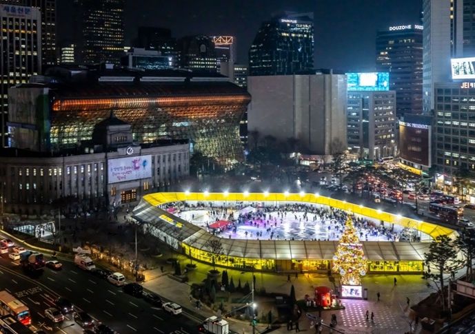 2025년 서울광장 스케이트장