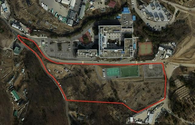 야탑밸리 항공사진