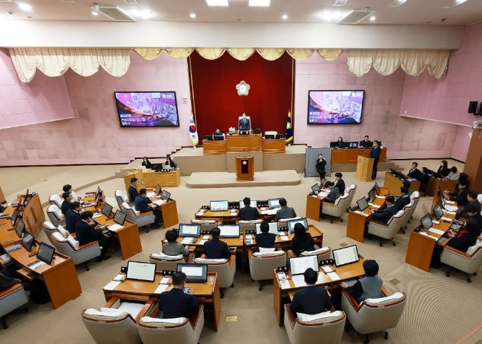 안양시의회, 제308회 임시회 개회