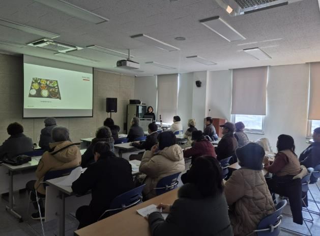 양평군 양동도서관, 시니어를 위한 저속 노화 식사법 특강 성료