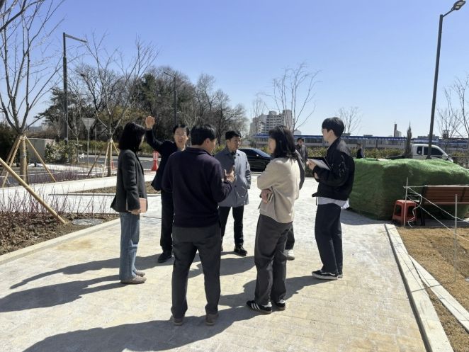 고호 수원권선구청장, 23일 개청 앞둔 서둔동 행정복지센터 신축 현장 최종 점검