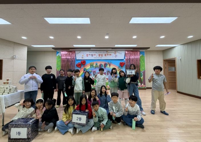 광주 광지원초, 개교 81주년 기념 전교생 교가 부르기 행사 운영