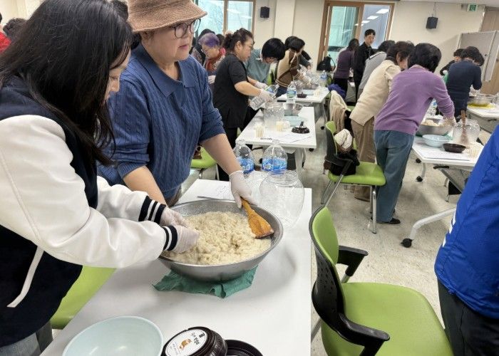 생활개선의왕시연합회, 전통주 만들기 수업 진행